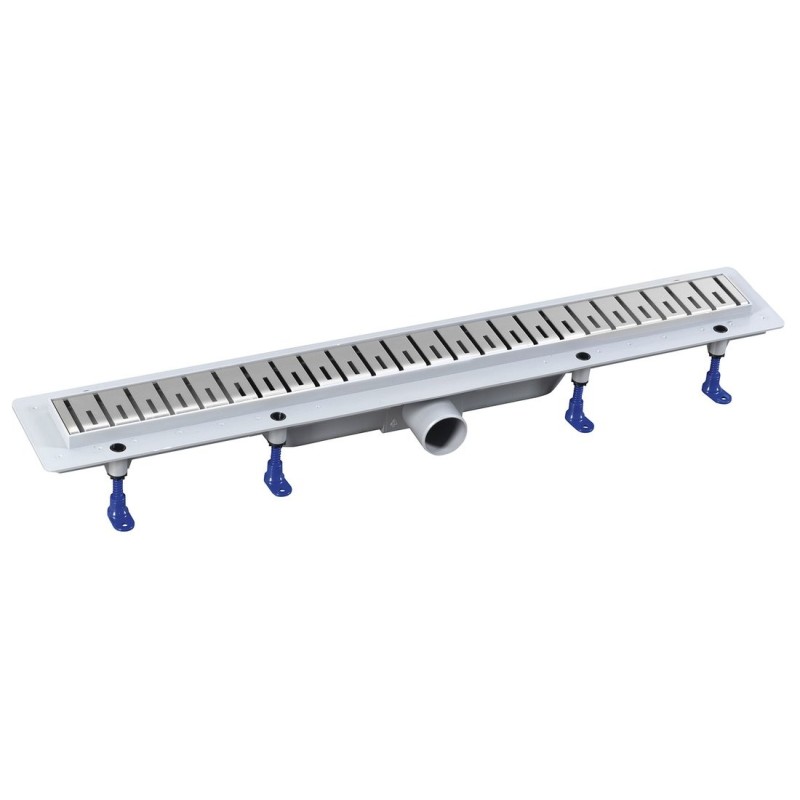 KLAVER égouttoir avec grille en acier inoxydable, L-710, DN50