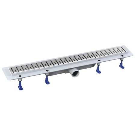 KLAVER égouttoir avec grille en acier inoxydable, L-810, DN50