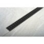 KLAVER égouttoir avec grille en acier inoxydable, L-710, DN50, noir mat