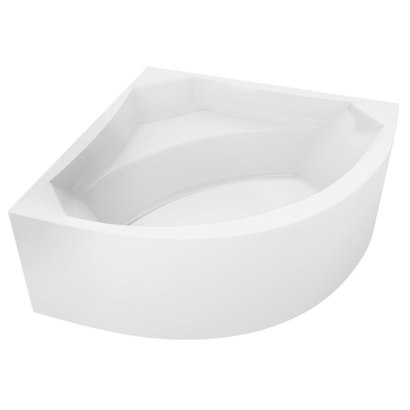 Baignoire d'angle ROSANA MONOLITH 146x146x63cm, Blanc Baignoire d'angle ROSANA MONOLITH 146x146x63cm, Blanc