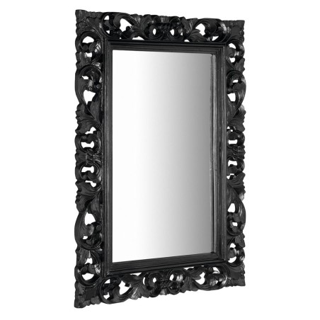 Miroir SCULE avec cadre, 70x100cm, noir