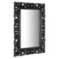 Miroir SCULE avec cadre, 70x100cm, noir