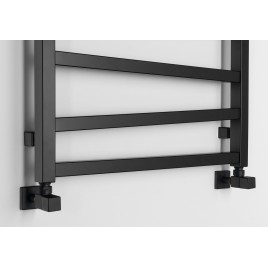 Radiateur de salle de bain ZIG 600x1096 mm, noir mat