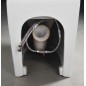 Toilettes monobloc PACO CLEANWASH avec robinet et douche bidet, siphon en S/siphon en P, blanc