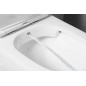 Toilettes monobloc PACO CLEANWASH avec robinet et douche bidet, siphon en S/siphon en P, blanc