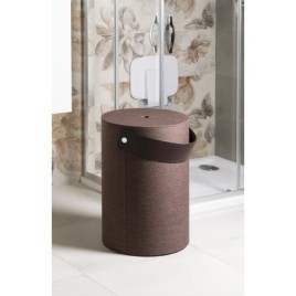 STRESA Panier de blanchisserie 42x62,5x42cm, brun