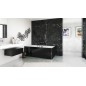 MARLENE CURVE L MONOLITH Bain rectangulaire 175x75x63cm, blanc/noir MARLENE CURVE L MONOLITH Bain rectangulaire 175x75x63cm, blanc/noir