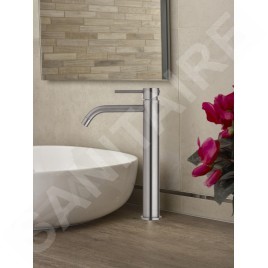 Paffoni Light - Mitigeur de lavabo, inox LIG081ST