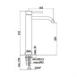 Paffoni Light Exclusive Edition - Mitigeur de lavabo, or brossé LIG081HGSP