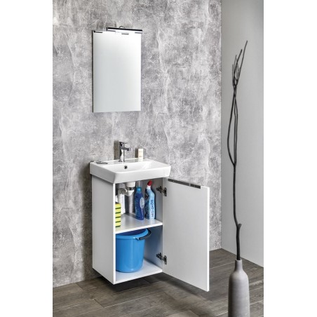 Armoire NEON avec lavabo 45x41,5 cm, blanc