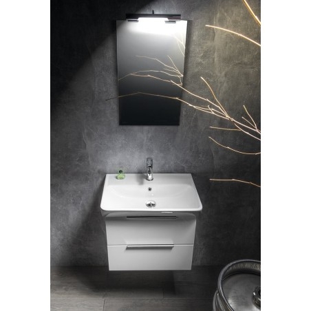 Armoire NEON avec lavabo 60x41,5 cm, blanc
