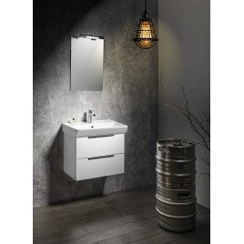 Armoire NEON avec lavabo 60x41,5 cm, blanc