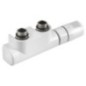 Ensemble de soupape thermostatique TOP 50 pour raccordement intermédiaire, droit, blanc Ensemble de soupape thermostatique TOP 50 pour raccordement intermédiaire, droit, blanc