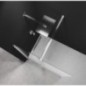Barre de support MS5, 1400 mm, chromée