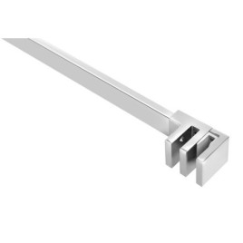 Barre de support MS5, 1400 mm, chromée