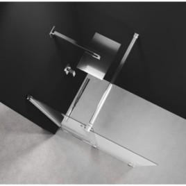 Barre de support MS5, 1400 mm, chromée