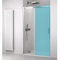 THRON COMPONENT Porte de douche 1480-1510 mm, verre clair