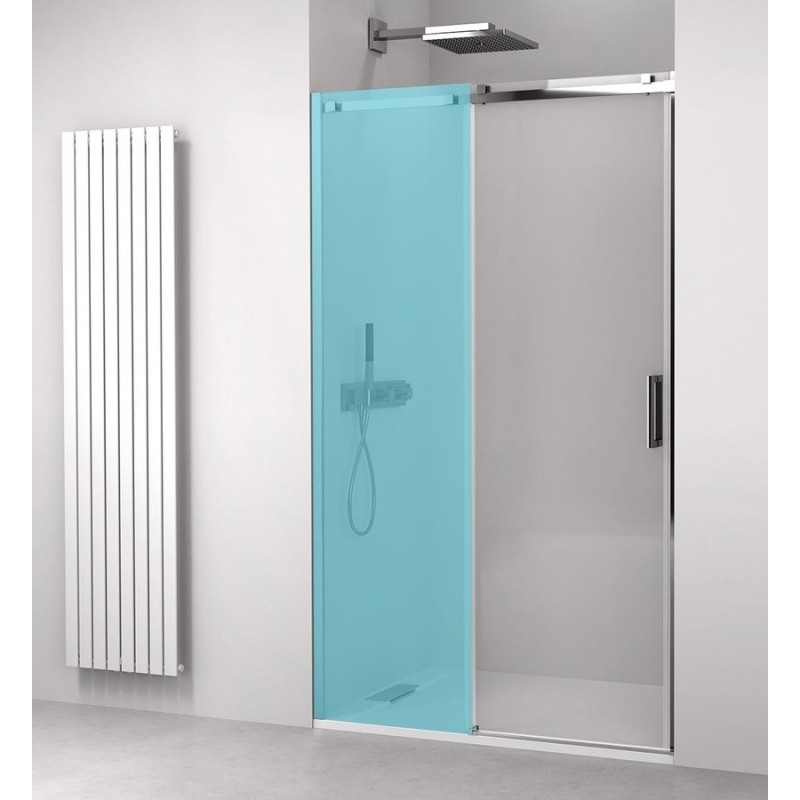 THRON COMPONENT Porte de douche 1580-1610 mm, verre clair