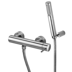 Paffoni Light - Mitigeur de douche avec accessoires, chrome LIG168DCR