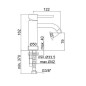 Paffoni Light - Mitigeur de lavabo, inox LIG071ST