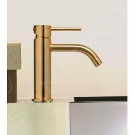 Paffoni Light Exclusive Edition - Mitigeur de lavabo, or brossé LIG071HGSP