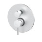 Paffoni Light - Mitigeur encastré pour 2 sorties, inox LIG018ST