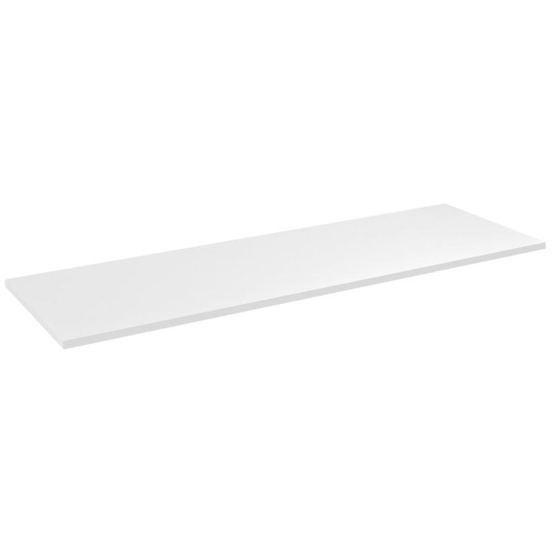 CIRASA Countertop DTDL 141,1x1,8x46,5cm, blanc brillant