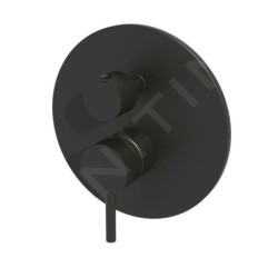 Paffoni Light - Mitigeur encastré pour 2 sorties, noir mat LIG018NO