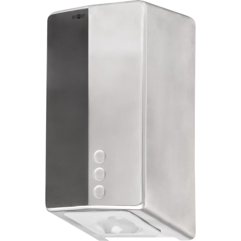 Sèche-main électrique sans contact FUGA EVO 220-240V, 800W, 164x327x151 mm, capteur laser, tapis en acier inoxydable