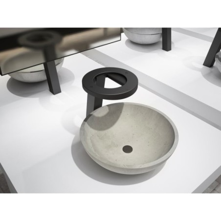 Robinet de capteur CONCEPT avec distributeur de savon et sécheur à la main, hauteur 188mm, chrome