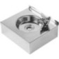 Buanderie suspendue 300x143x300 mm, acier inoxydable poli