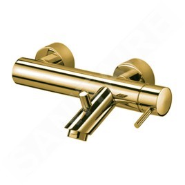 Paffoni Light Exclusive Edition - Mitigeur de baignoire, doré LIG022HG