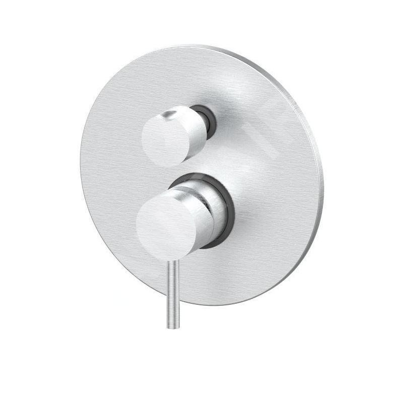 Paffoni Light - Mitigeur encastré pour 3 sorties, inox LIG019ST