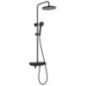 FARRAO douche avec mixeur et robinet de remplissage, noir mat FARRAO douche avec mixeur et robinet de remplissage, noir mat