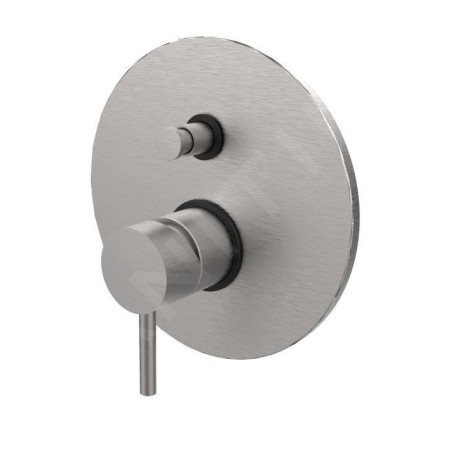 Paffoni Light - Mitigeur encastré pour 2 sorties, inox LIG015ST