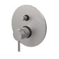 Paffoni Light - Mitigeur encastré pour 2 sorties, inox LIG015ST