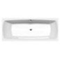 LILY SLIM Bain rectangulaire 170x70x39cm, Blanc