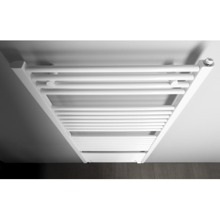 Radiateur salle de bain DIRECT avec connexion latérale 450x1320 mm, blanc