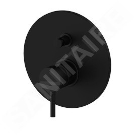 Paffoni Light - Mitigeur encastré pour 2 sorties, noir mat LIG015NO