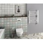 Radiateur salle de bain DIRECT avec connexion latérale 500x640 mm, blanc Radiateur salle de bain DIRECT avec connexion latérale 500x640 mm, blanc