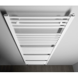 Radiateur de salle de bain DIRECT avec raccord latéral 750x1680 mm, blanc