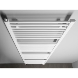 Radiateur salle de bain DIRECT avec raccord latéral 750x1850 mm, blanc