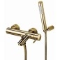 Paffoni Light Exclusive Edition - Robinet de baignoire avec accessoires, or LIG023HG