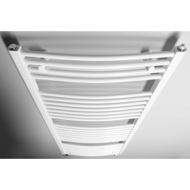 Radiateur de salle de bain ORBIT avec connexion latérale 600x1320 mm, blanc
