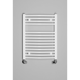 Radiateur salle de bain ORBIT avec connexion latérale 500x640 mm, blanc