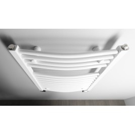 Radiateur salle de bain ORBIT avec connexion latérale 500x640 mm, blanc