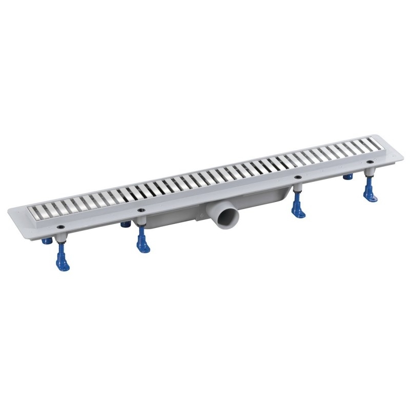 Eau de sol avec grille en acier inoxydable, L-810, DN50