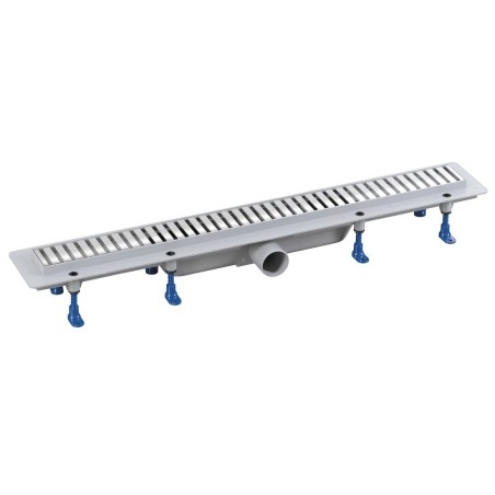 Eau de sol avec grille en acier inoxydable, L-810, DN50