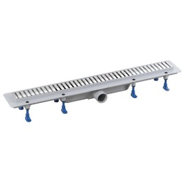 Eau de sol avec grille en acier inoxydable, L-910, DN50