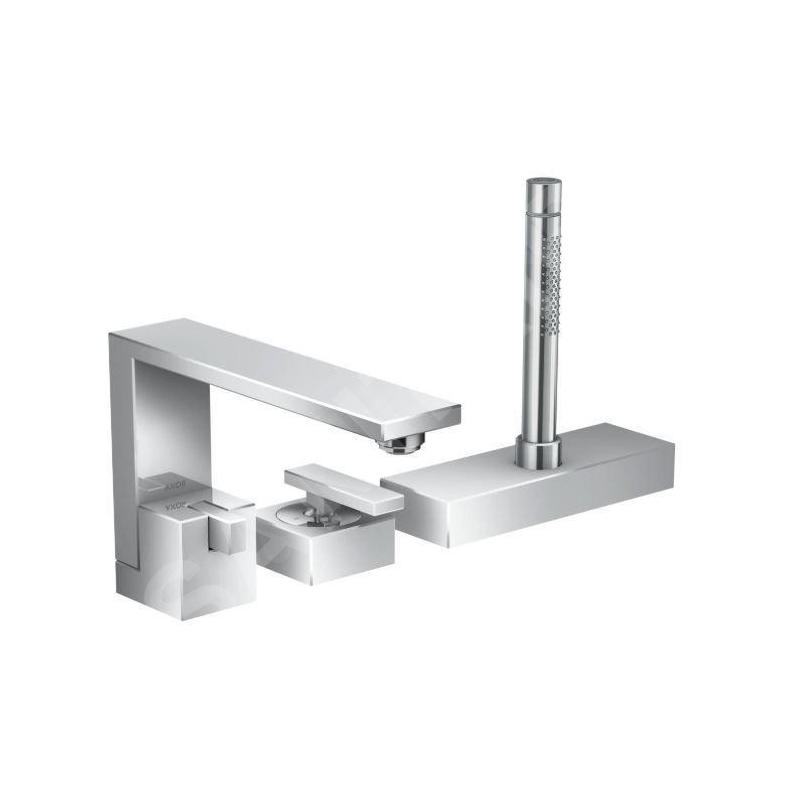 Axor Edge - Mitigeur pour montage sur bord de baignoire, 3 trous, chrome 46430000 Axor Edge - Mitigeur pour montage sur bord de baignoire, 3 trous, chrome 46430000